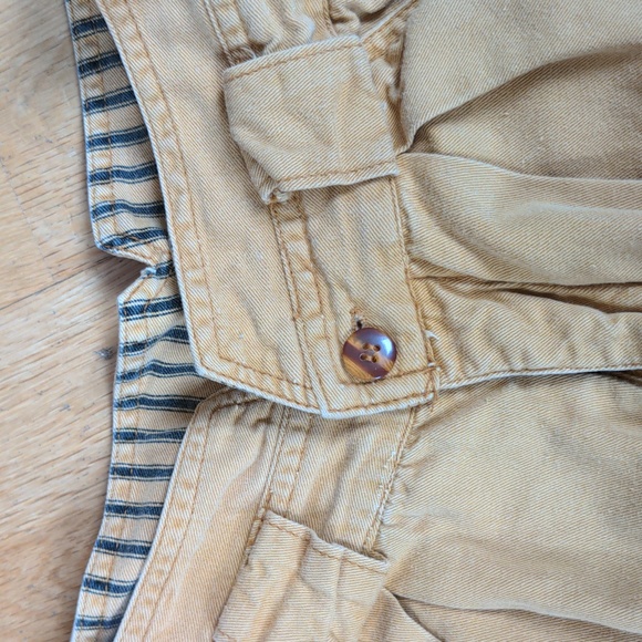 VINTAGE yellow shorts, size xs - Picture 3 of 4